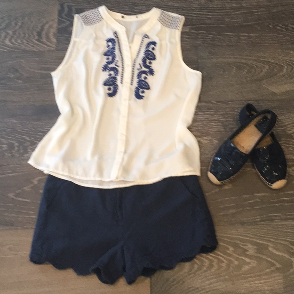 Embroidered blouse